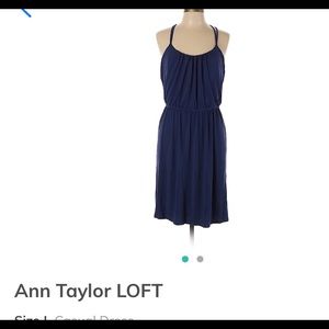 *SPRING SALE* Ann Taylor LOFT Navy Blue Dress